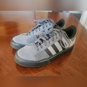 Adidas Campus Mens Size 8 Womens Size 9. 5 In Dark Grey EUC